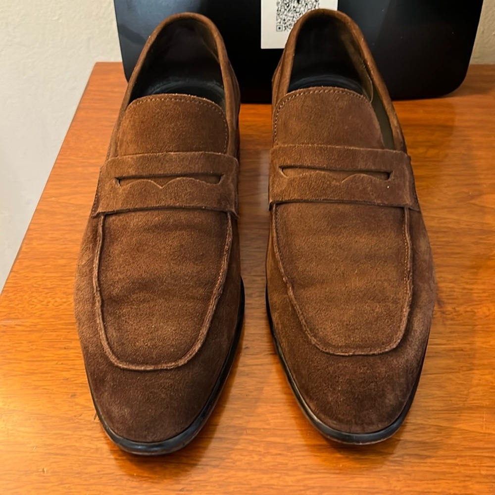 To Boot Brown Suede Loafers
